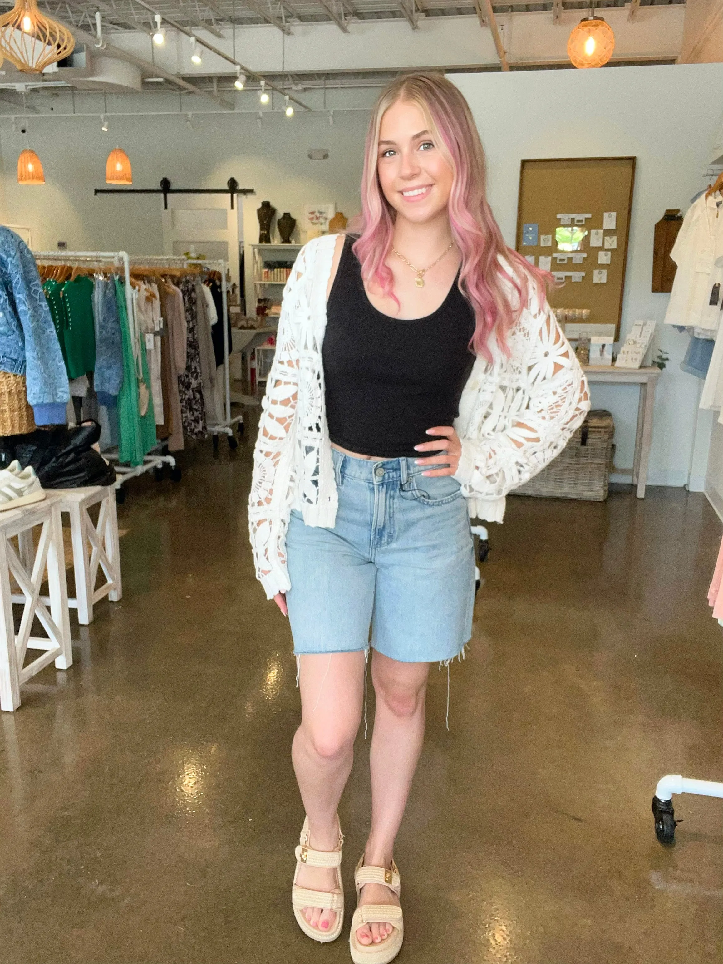 Doily Cardi
