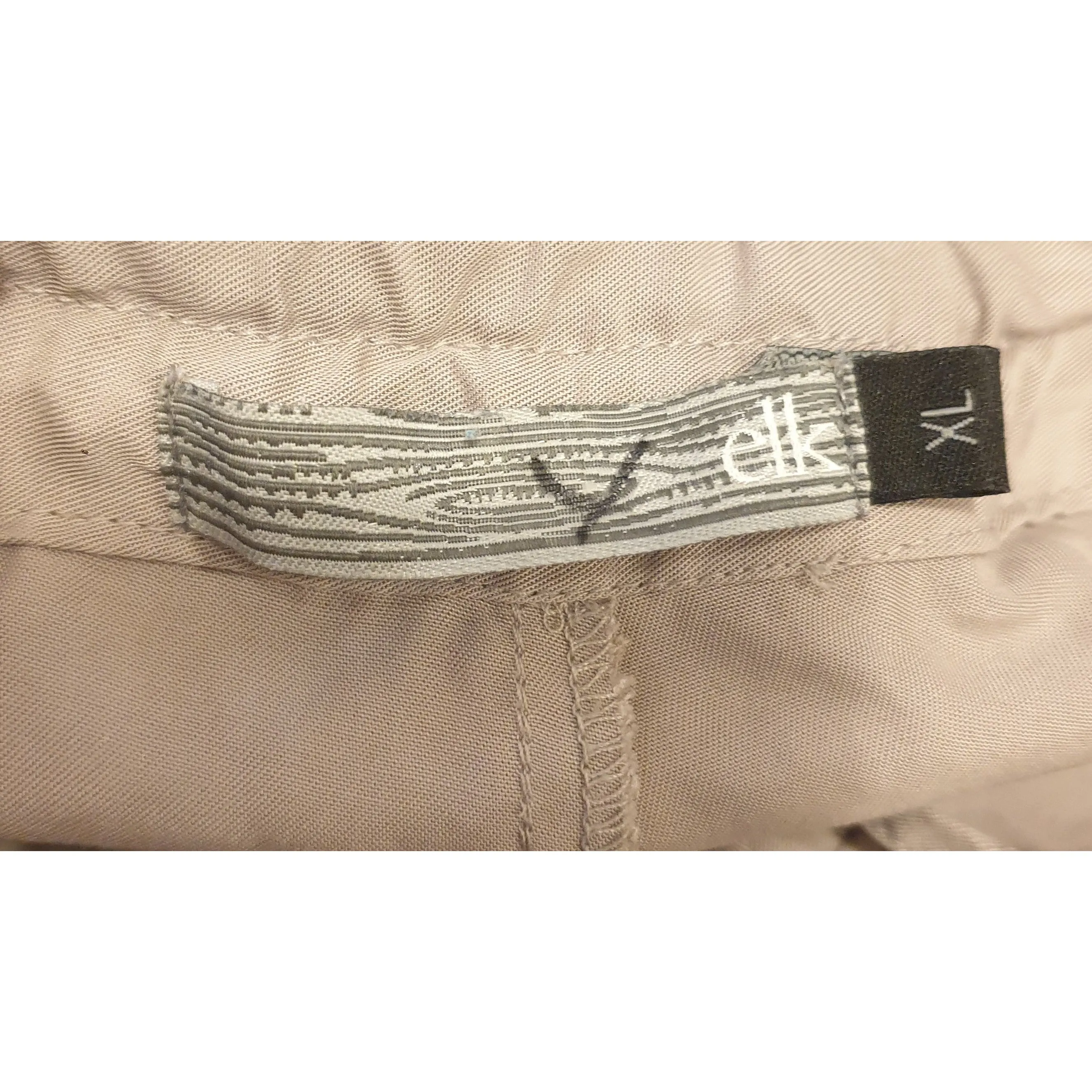 Elk faun/light brown tencel drawstring pants size XL (best fits size 16)