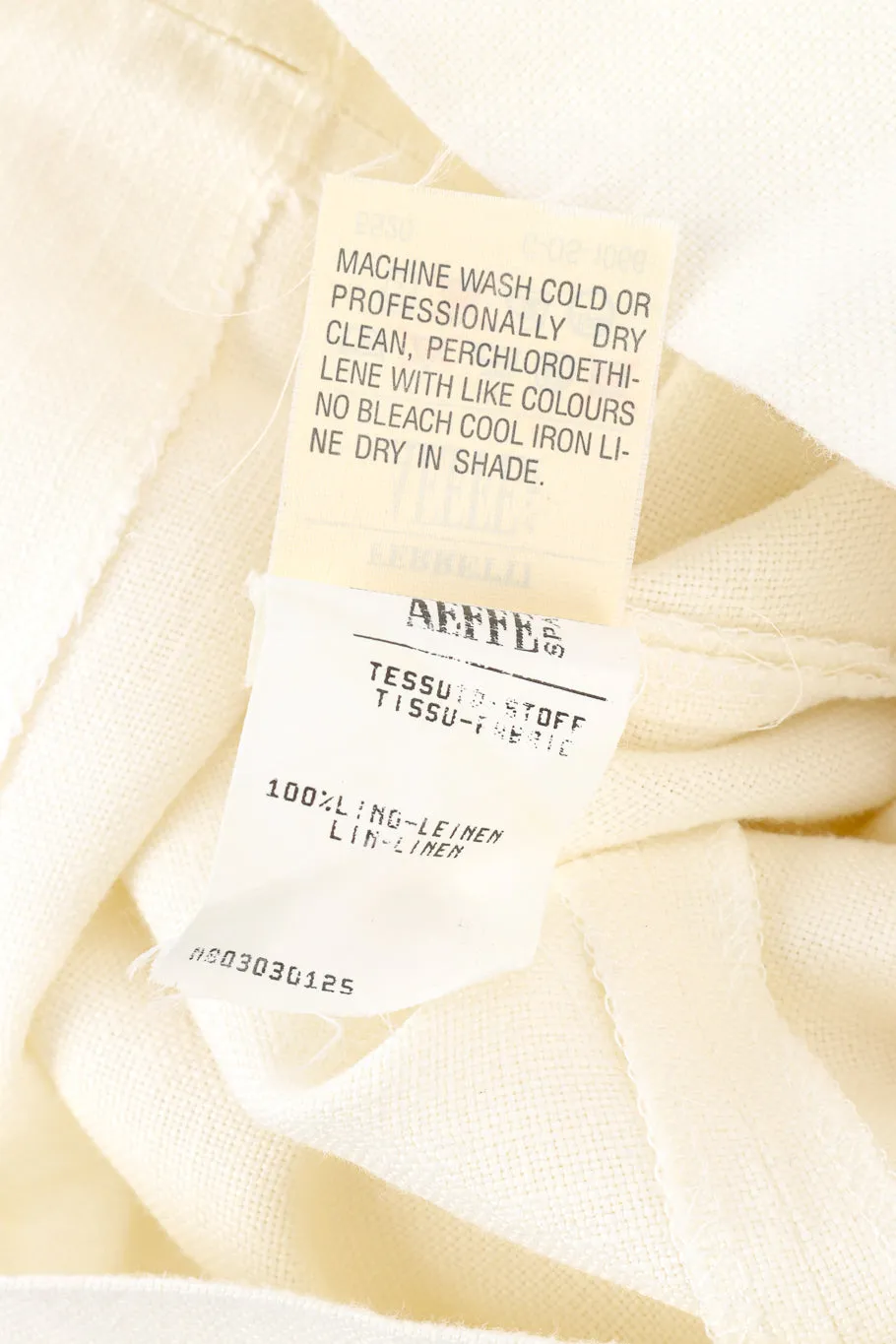 Embroidered Linen Vest and Pant Set