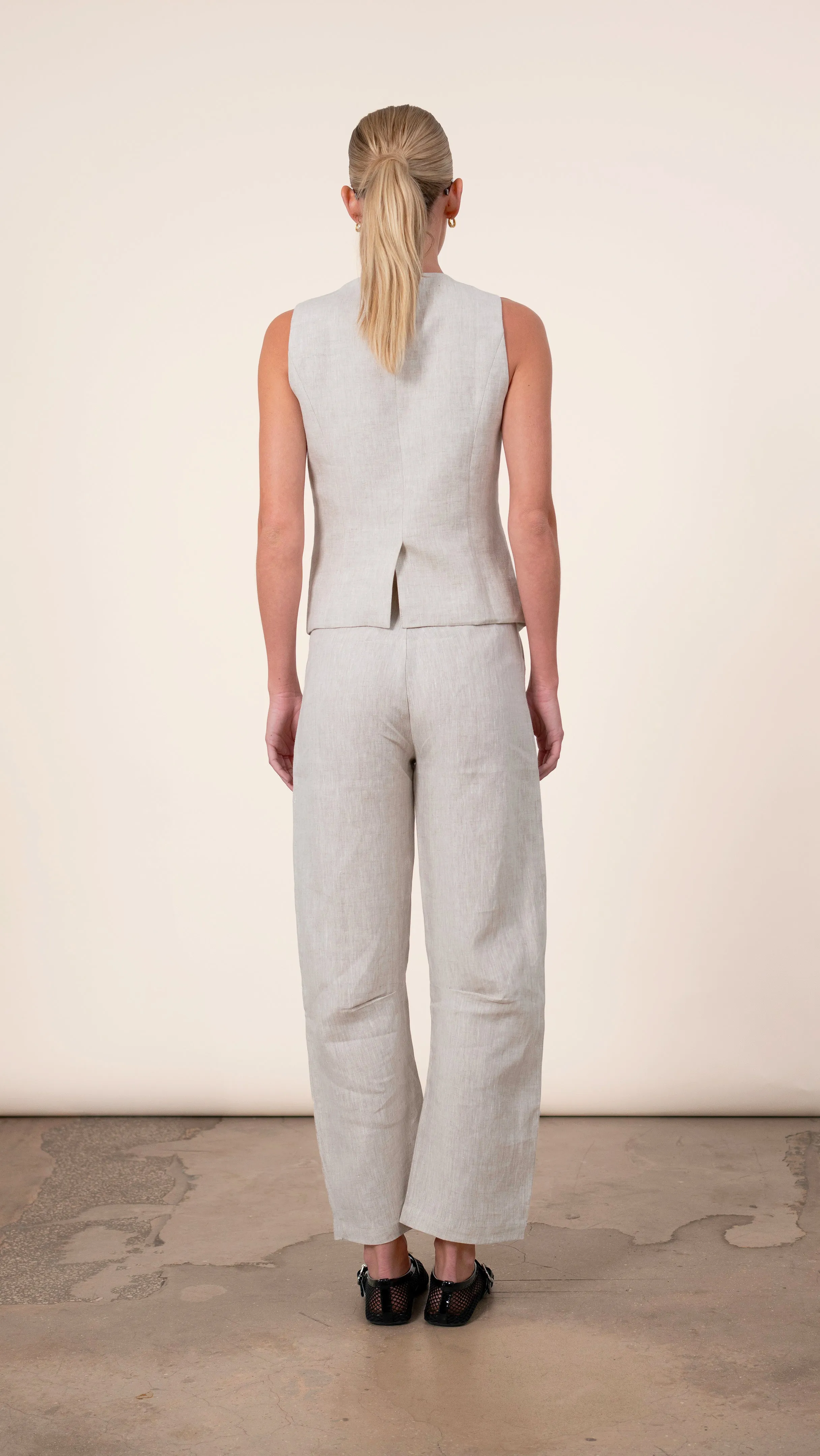 Hania Trousers - Oat