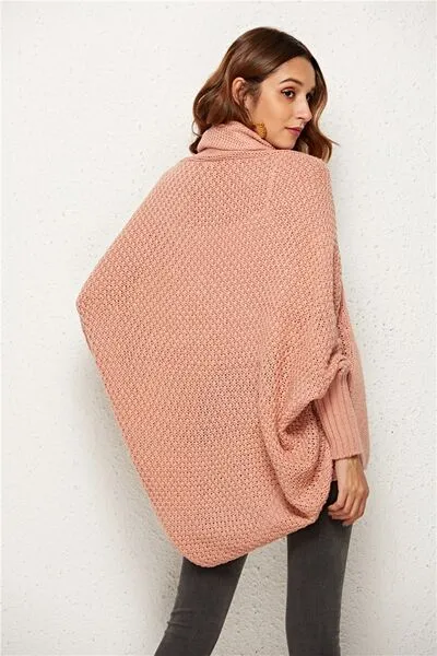 Hazel Blues® |  Open Front Batwing Sleeve Cardigan