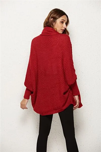 Hazel Blues® |  Open Front Batwing Sleeve Cardigan