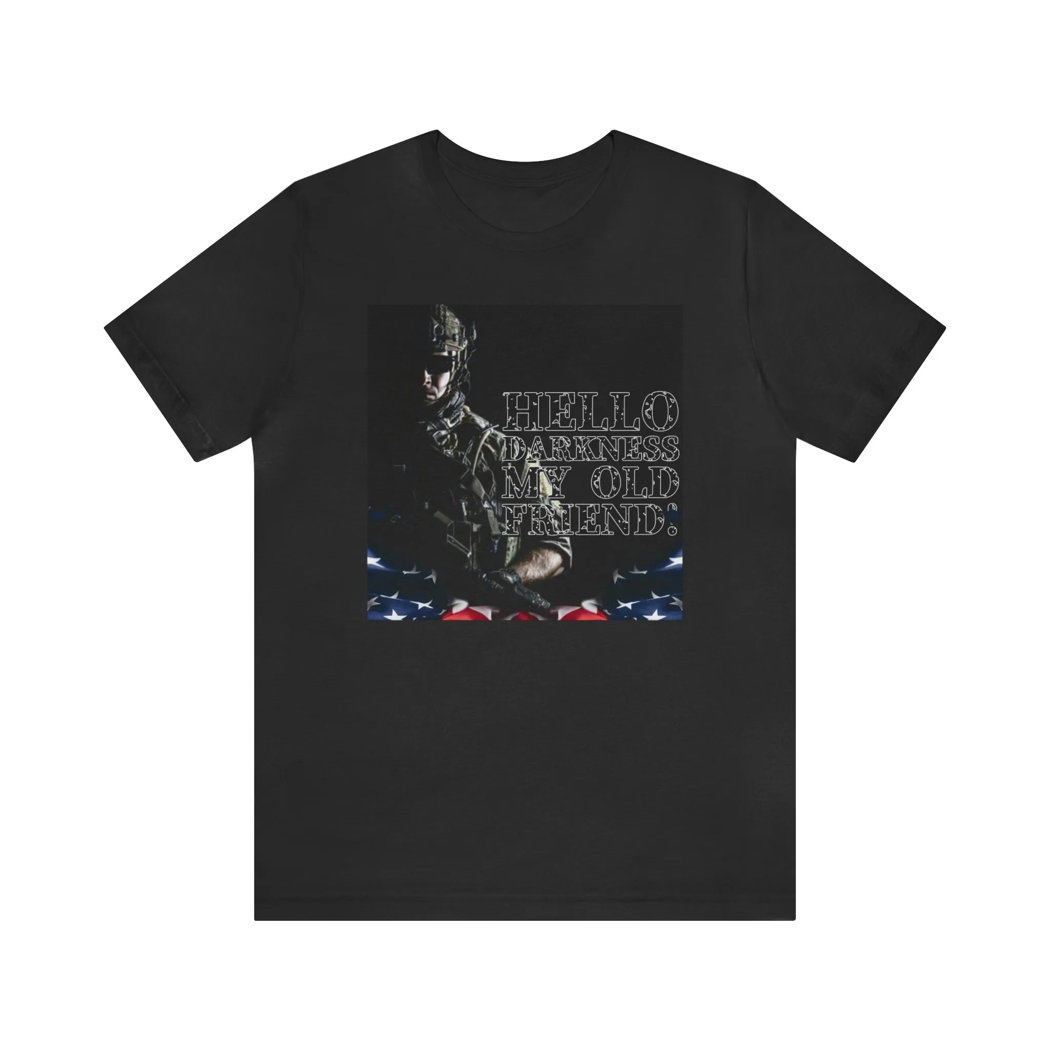 Hello Darkness My Old Friend! Short Sleeve Tee