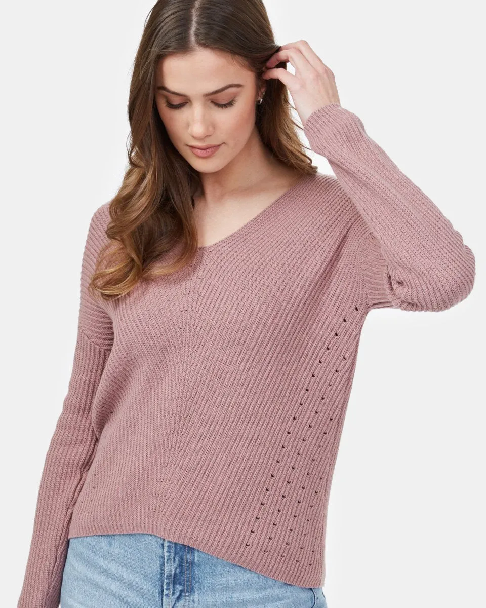 Highline Cotton Light V-Neck Sweater