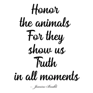Honor the animals - Women's V-Neck T-shirt