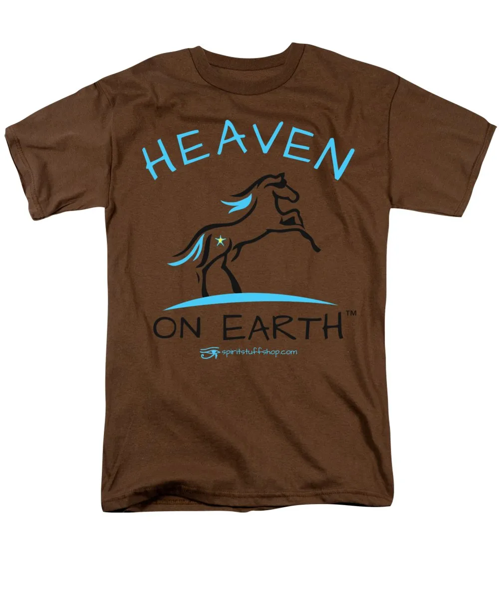 Horse Heaven On Earth - Men's T-Shirt  (Regular Fit)