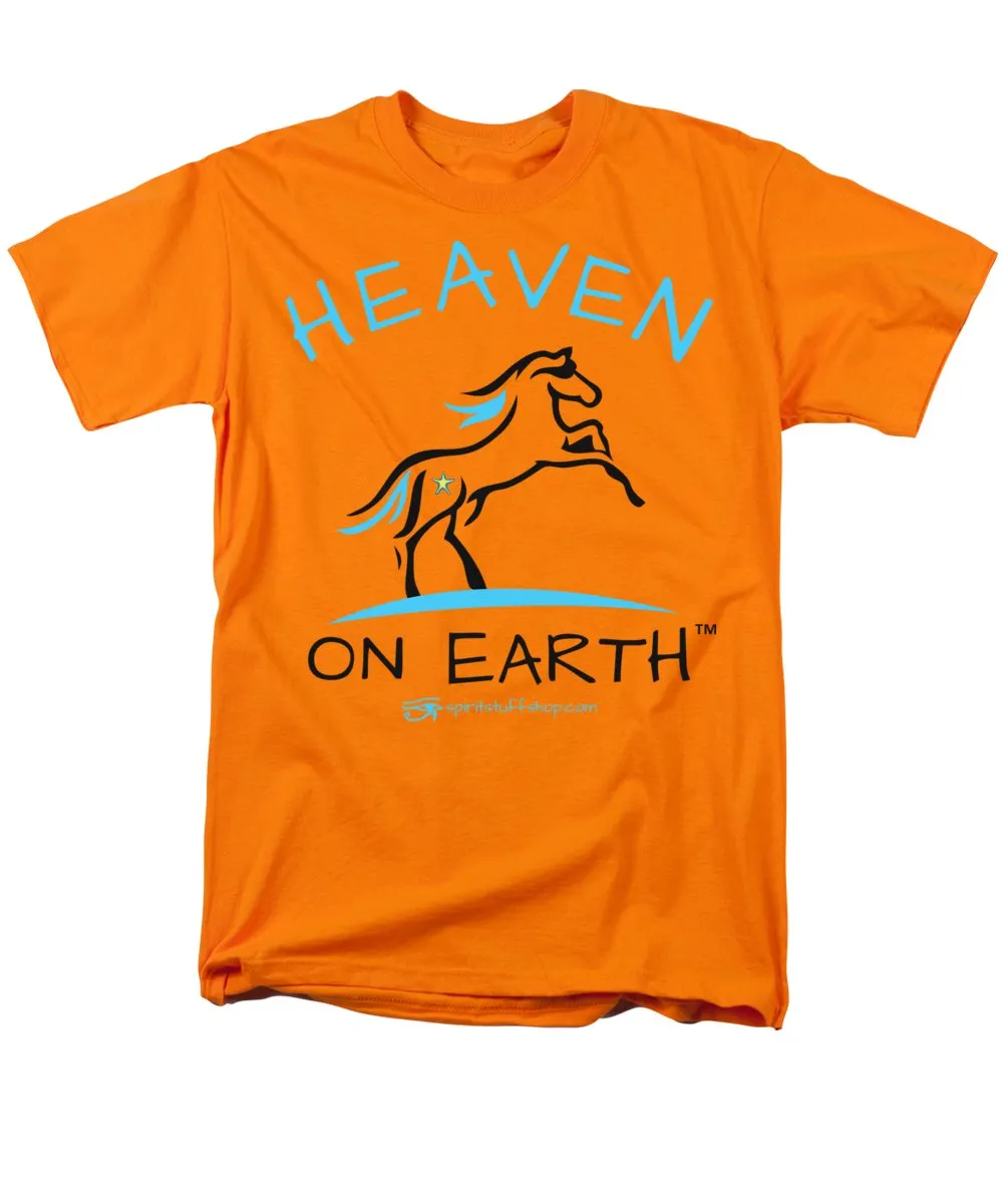 Horse Heaven On Earth - Men's T-Shirt  (Regular Fit)