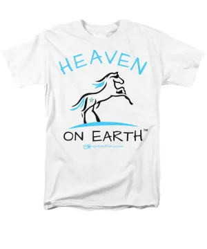 Horse Heaven On Earth - Men's T-Shirt  (Regular Fit)