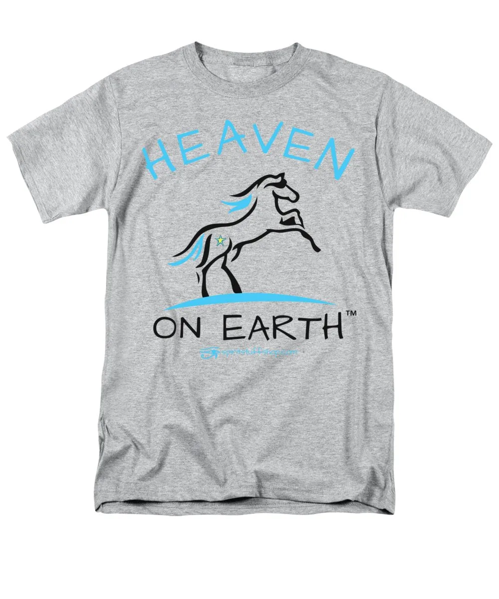 Horse Heaven On Earth - Men's T-Shirt  (Regular Fit)
