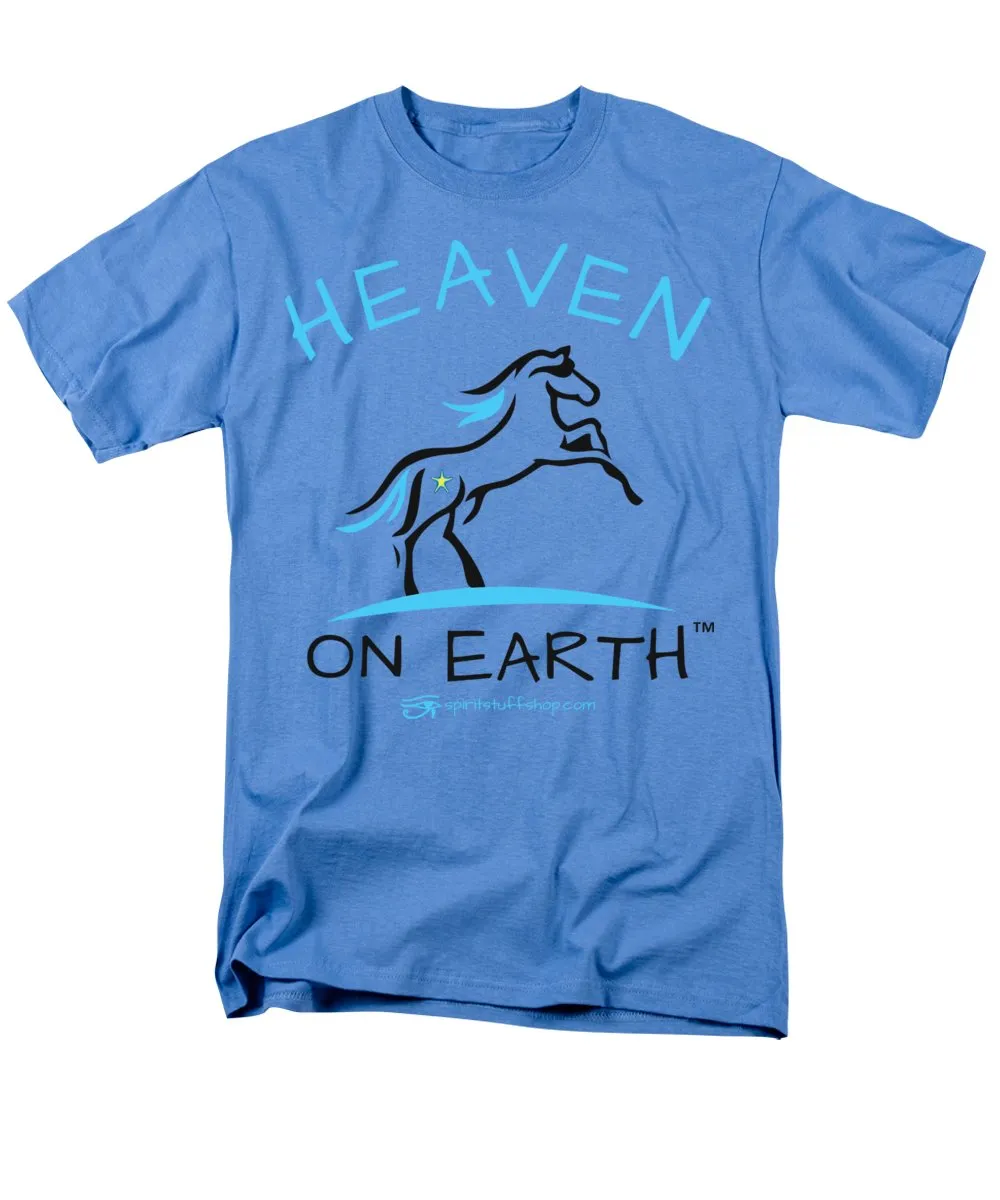 Horse Heaven On Earth - Men's T-Shirt  (Regular Fit)