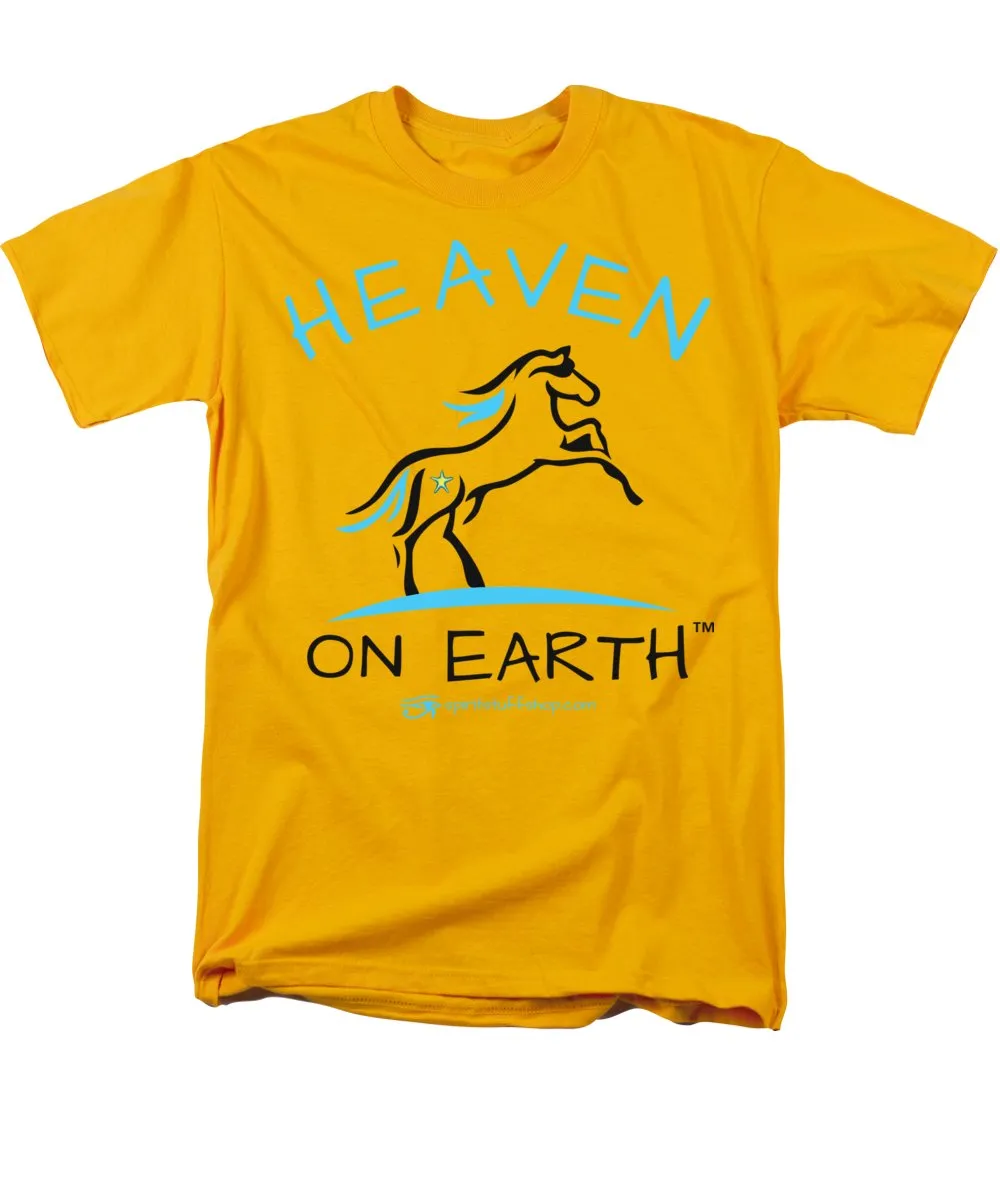 Horse Heaven On Earth - Men's T-Shirt  (Regular Fit)
