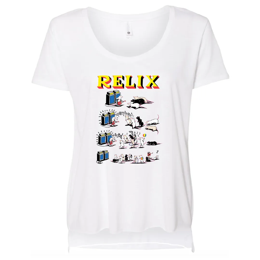 Jim Pollock "Pied Piper" Women's White T-Shirt