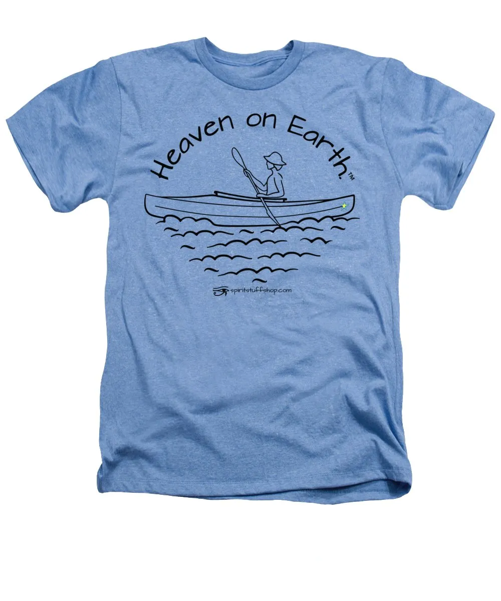 Kayaker Heaven On Earth - Heathers T-Shirt