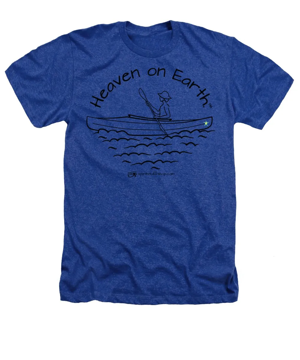 Kayaker Heaven On Earth - Heathers T-Shirt