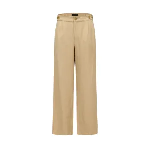 Khaki Linen Pants