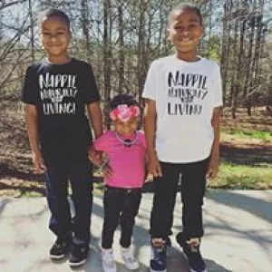 Kid's Nappie Naturally and Living T-Shirts