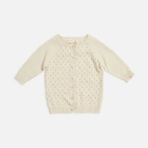 Knit Cardigan - Eggnog
