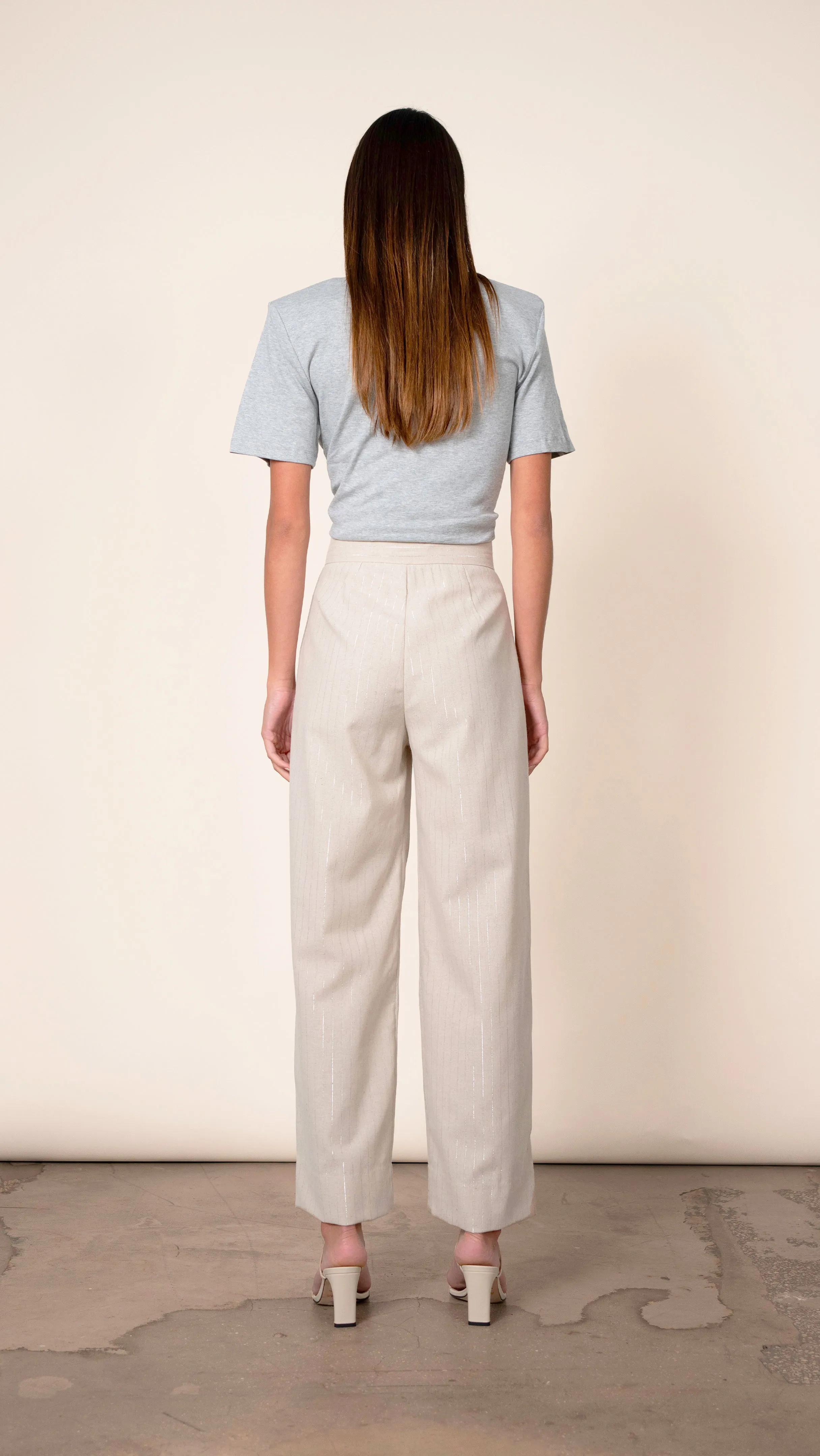 Lana Trousers - Nude