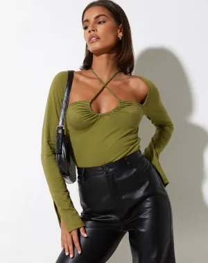 Lasira Bodice in Khaki
