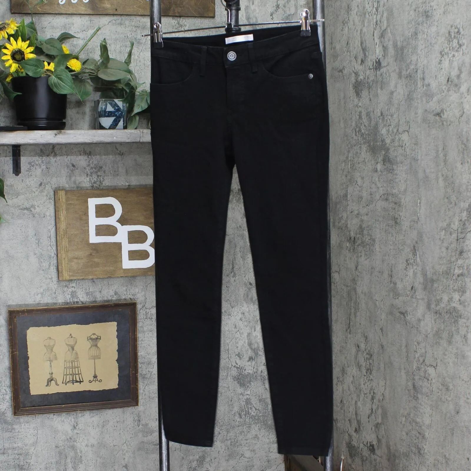 Lc Lauren Conrad Women's Feel Good Midrise Super Skinny Jeans Oxford Black 2