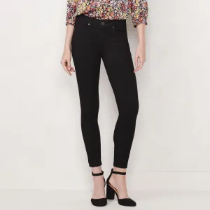 Lc Lauren Conrad Women's Feel Good Midrise Super Skinny Jeans Oxford Black 2
