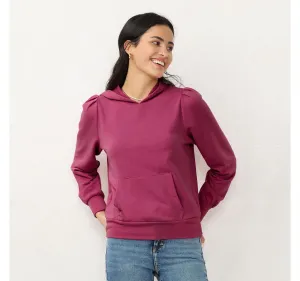 Lc Lauren Conrad Women's Pleated French Terry Hoodie WL23K019RS1