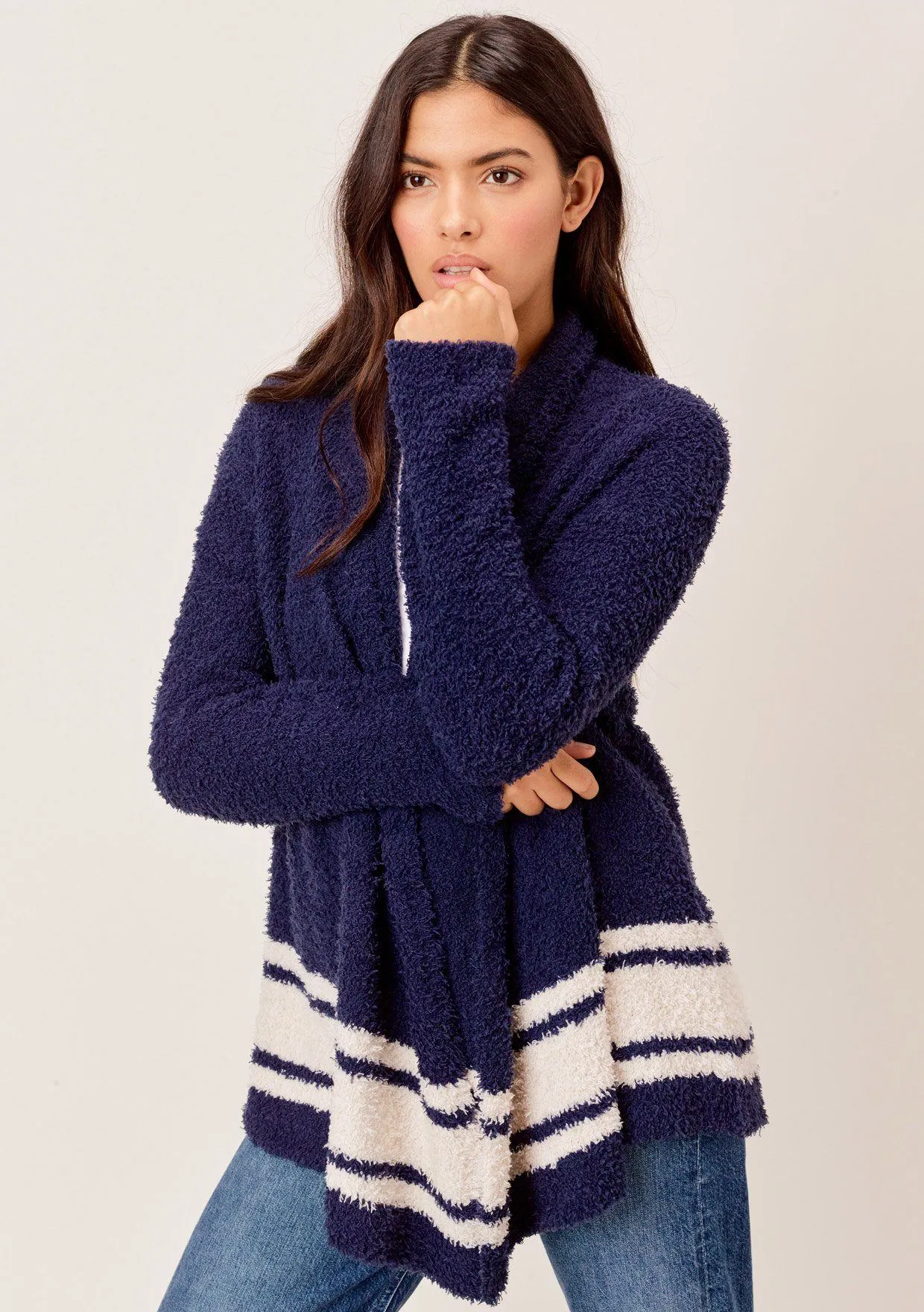 Leighton Fuzzy Cardigan