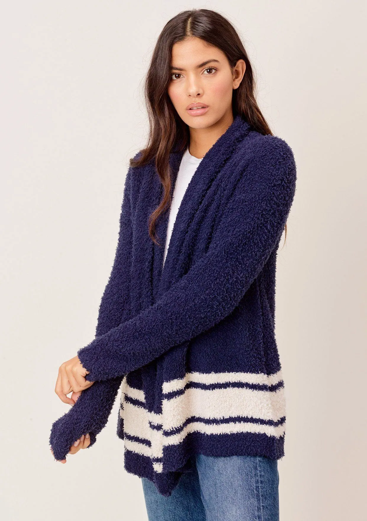 Leighton Fuzzy Cardigan