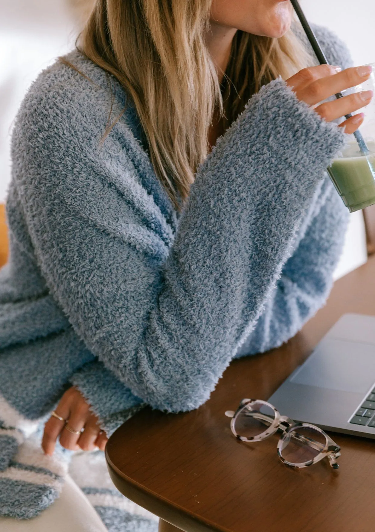 Leighton Fuzzy Cardigan