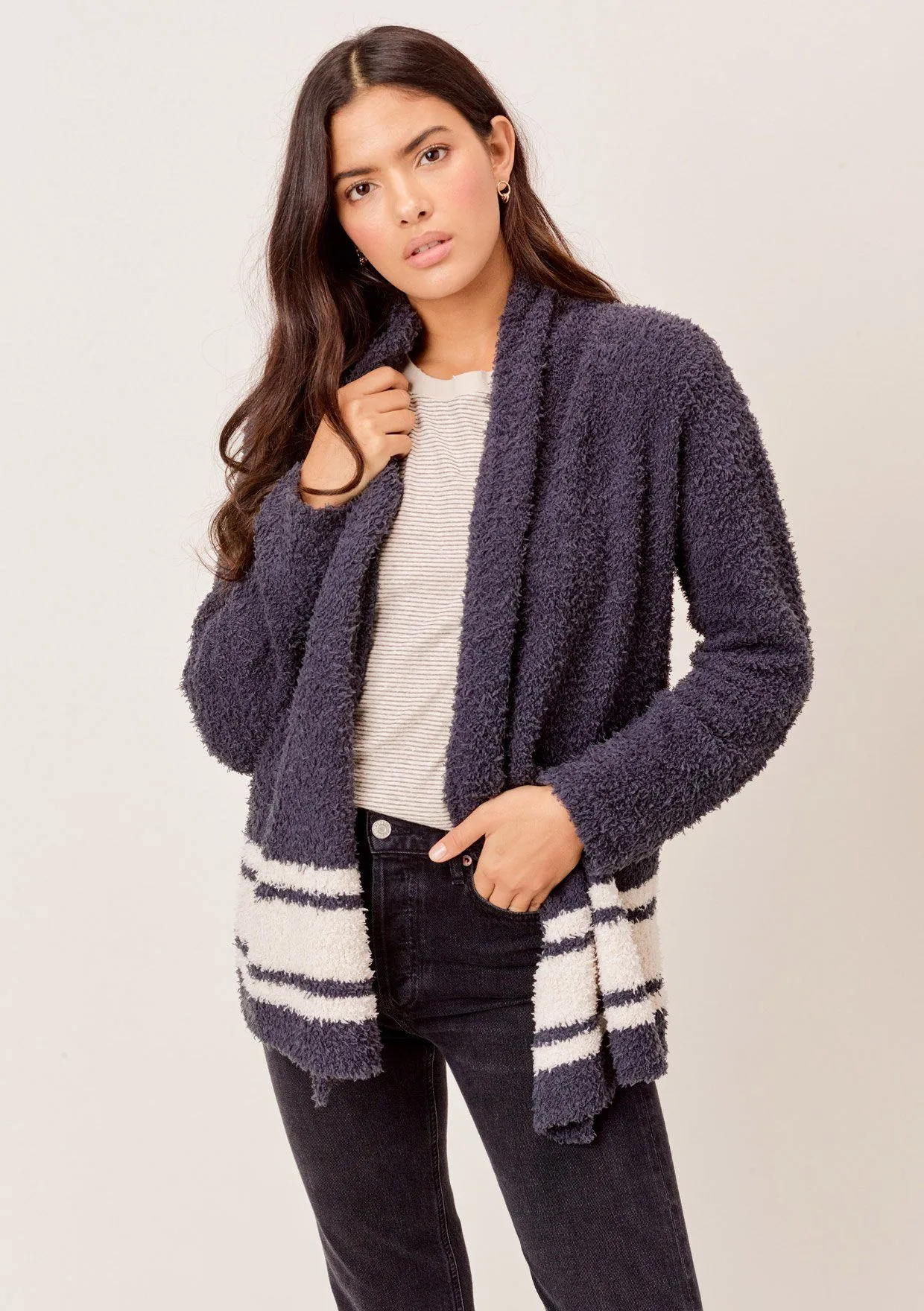 Leighton Fuzzy Cardigan