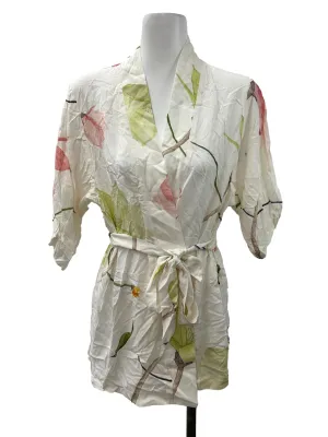Light Floral Watercolour Kimono LB