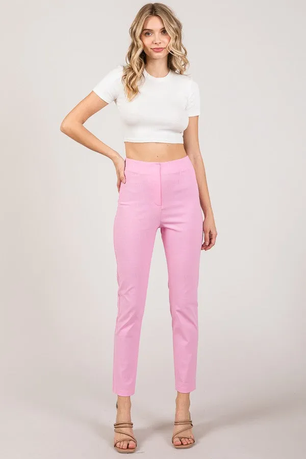 Linen Darted Trouser