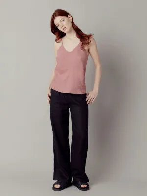 Lion Organic Linen Trousers | Black
