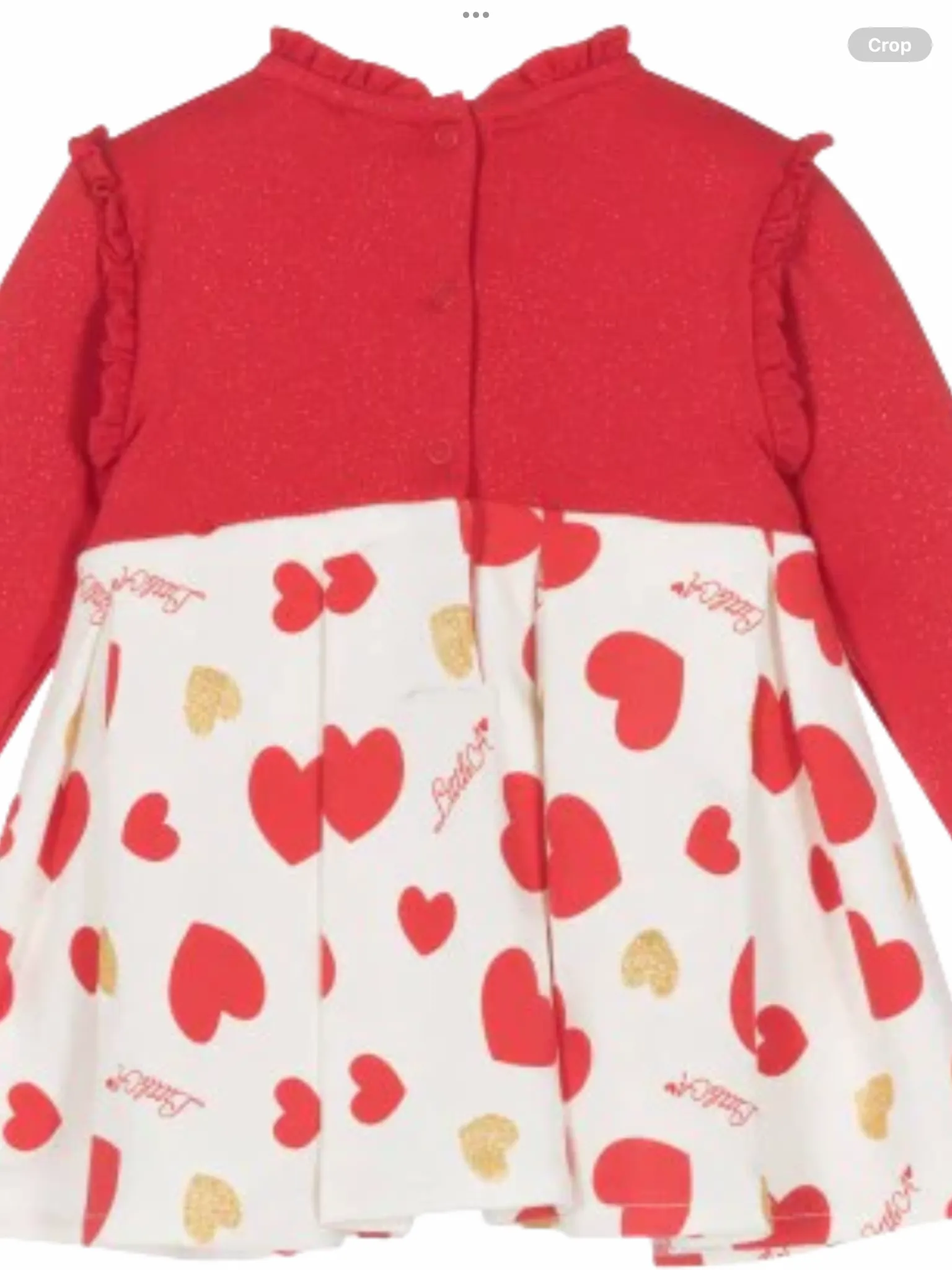 Little A Harlow heart print dress 092424532
