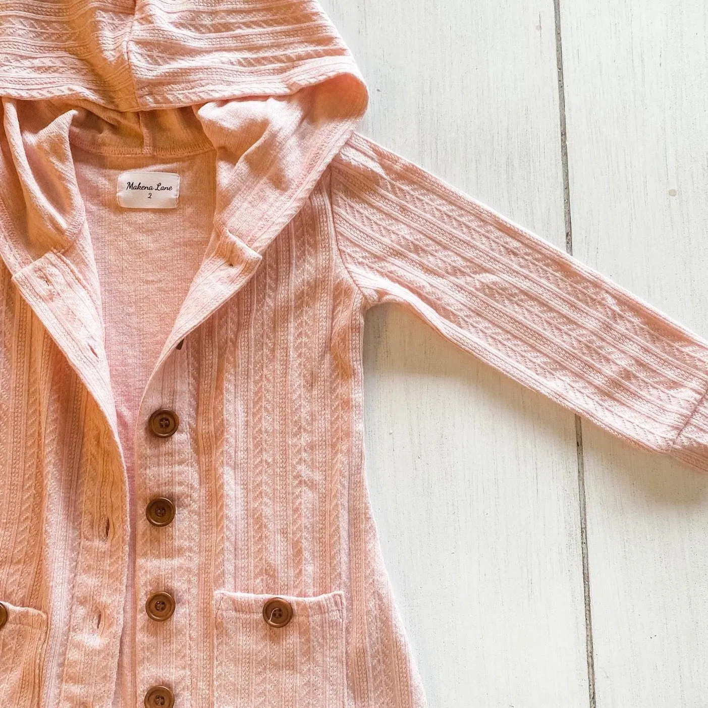 Long Hooded Cardigans Girls/Women (Pink, Carmel, Black, Navy)