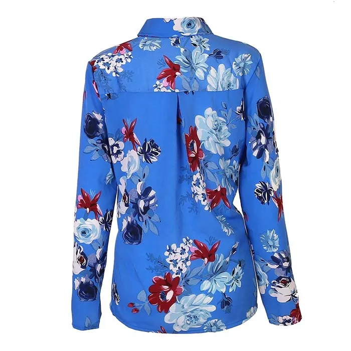 Long Sleeve Blouses Shirt Casual Tops