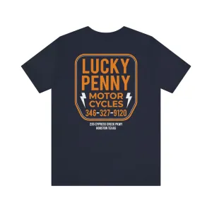Lucky Penny Cycles Houston Shield Teams T-Shirt