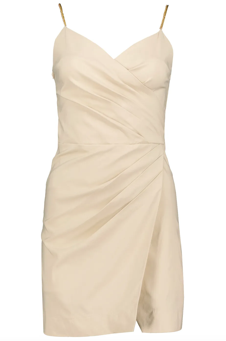 Malone Wrap Dress-Natural