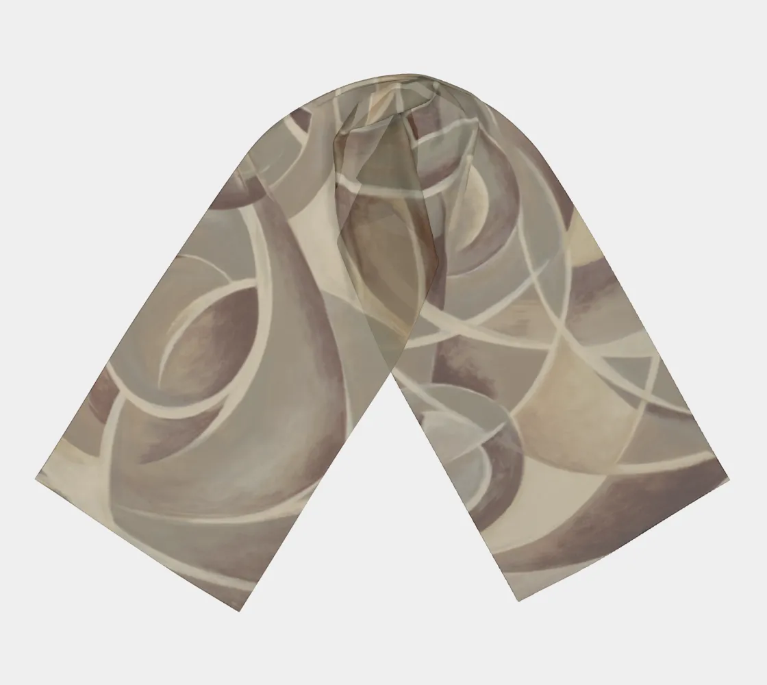 Metallic Long Scarf