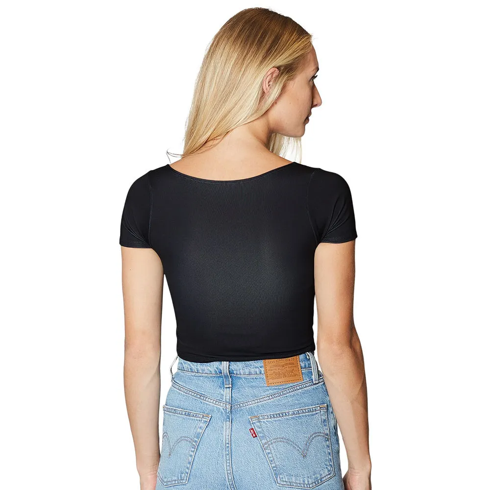 Minnesota Black Babydoll Tee