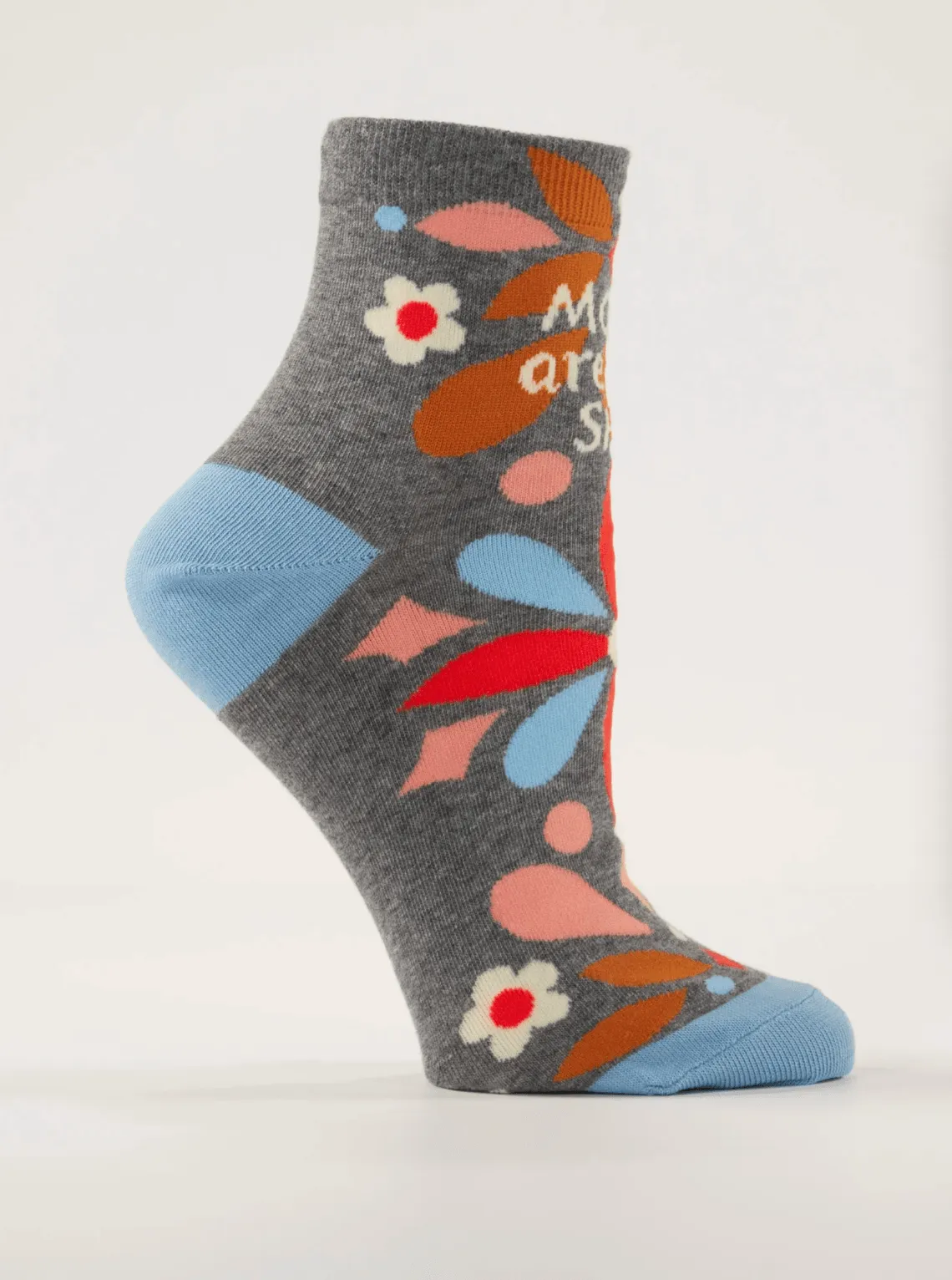 Moms Are The Shit W-Ankle Socks
