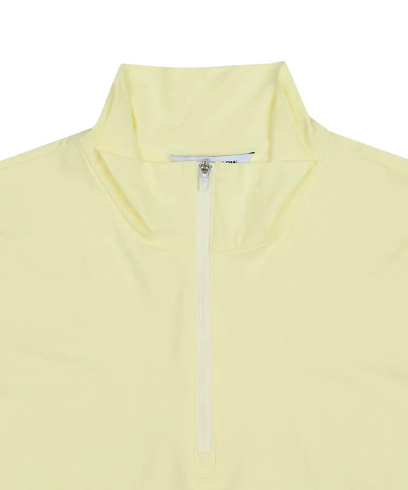 Monday Flow Performance Span Jersey Top - Lemon