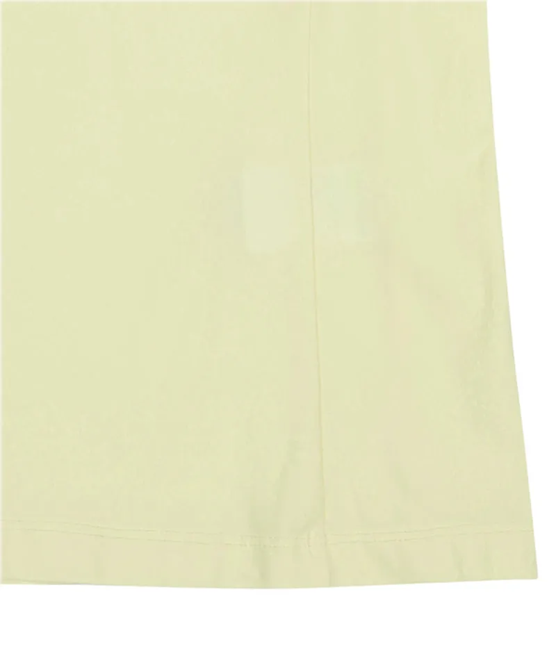 Monday Flow Performance Span Jersey Top - Lemon