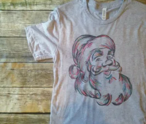 Multicolor Santa Tee