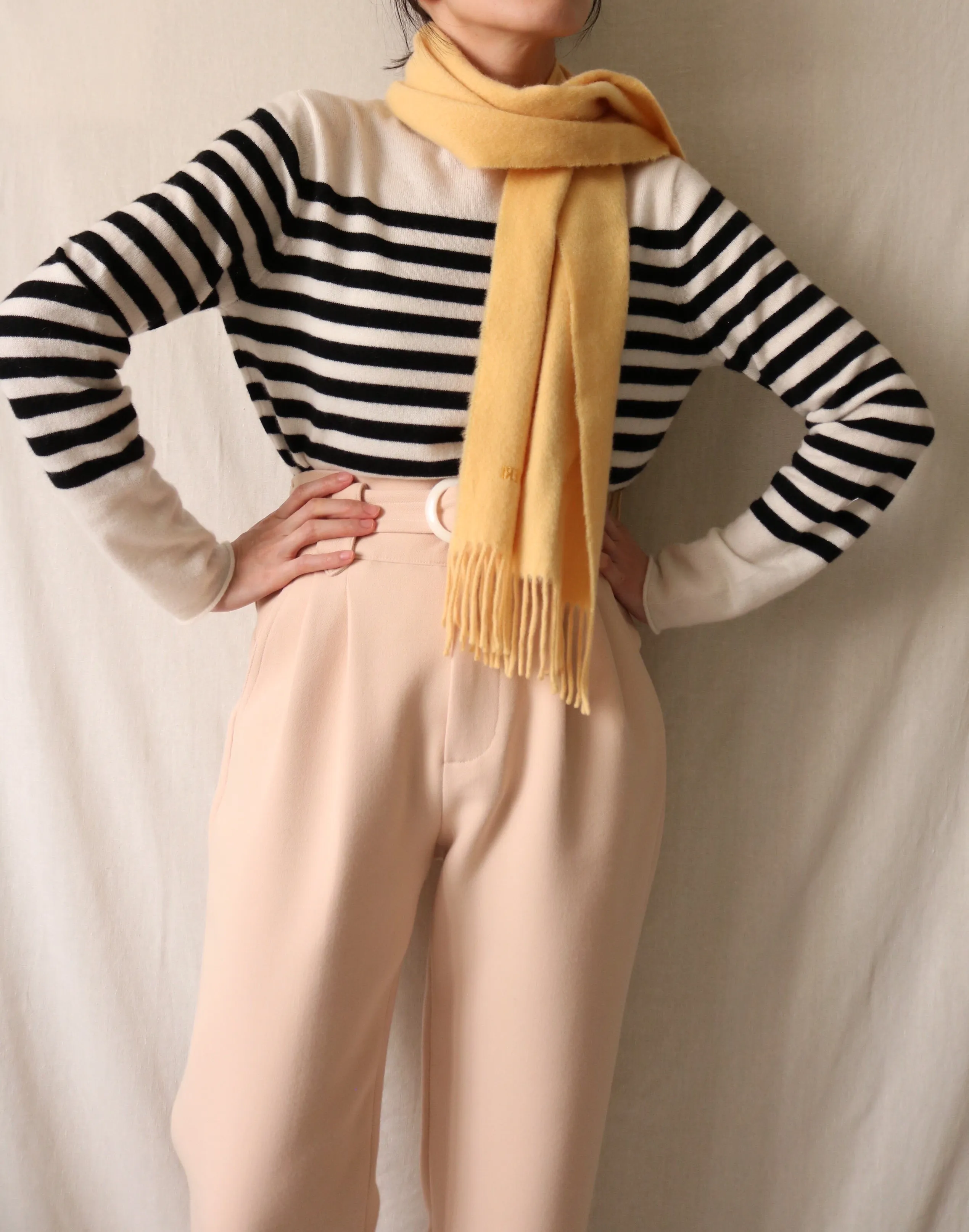 Muriel Trousers {sorbet yellow}