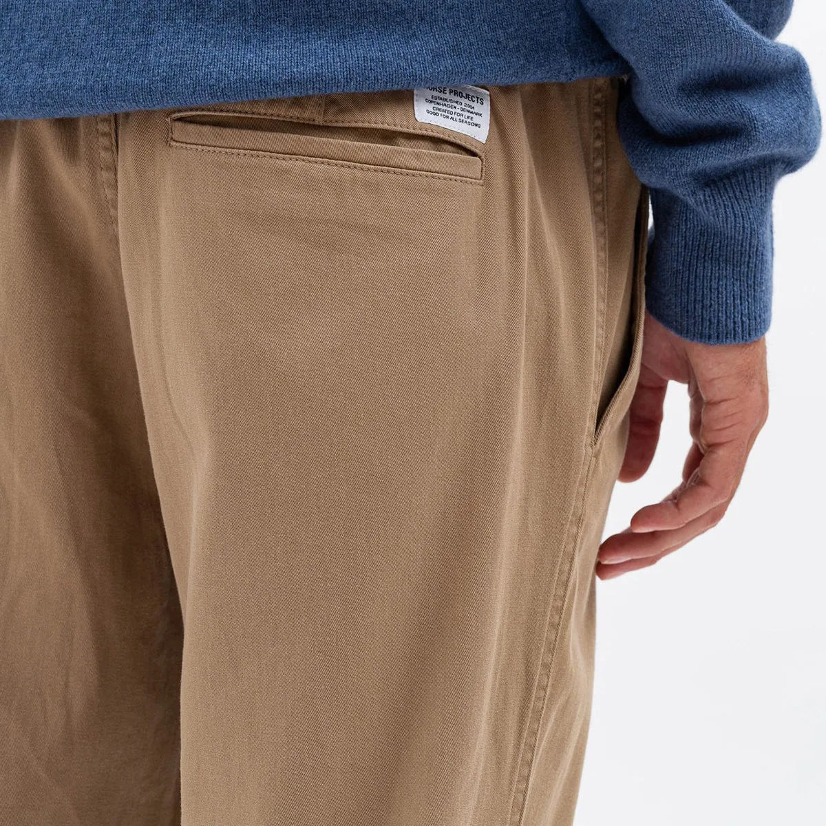 Norse Projects Ezra Light Stretch Utility Khaki