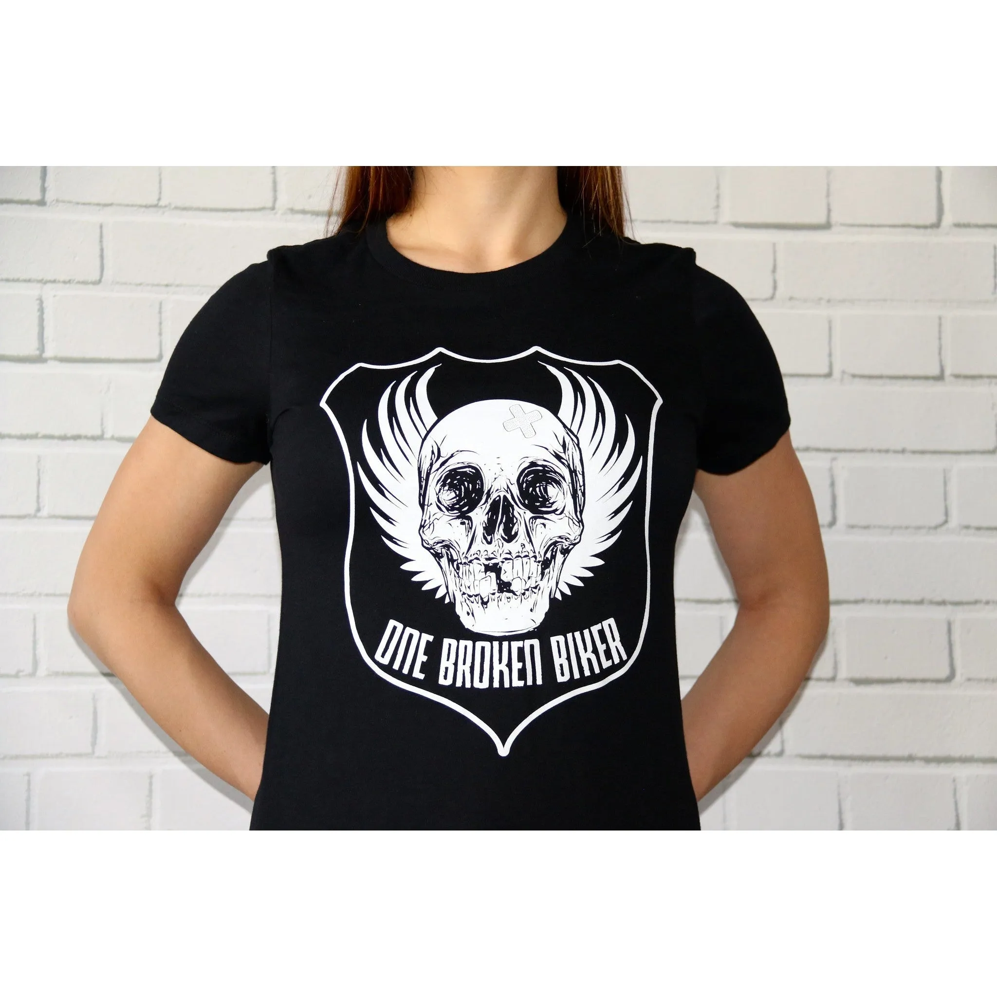 One Broken Biker Women's T-Shirt