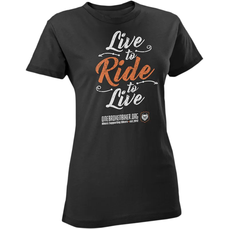 One Broken Biker Women's T-Shirt