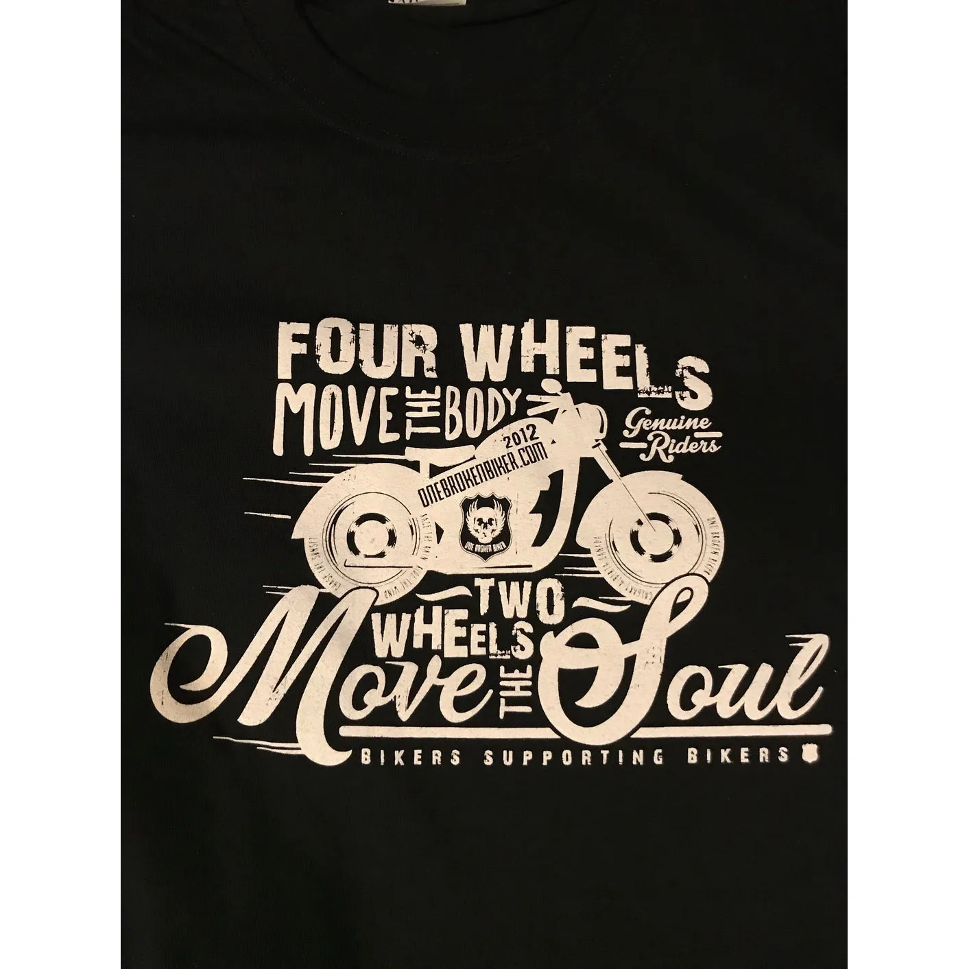 One Broken Biker Women's T-Shirt