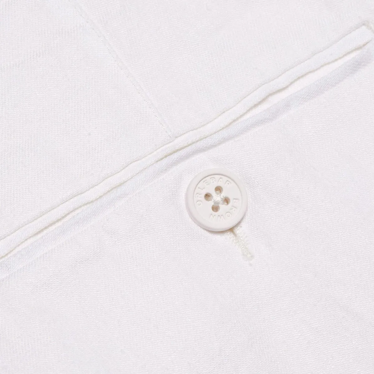 Orlebar Brown - Griffon Linen Trousers in White